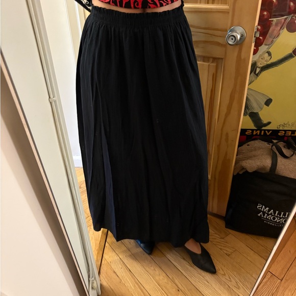 Abercrombie & Fitch Black Maxi Skirt - Picture 3 of 3